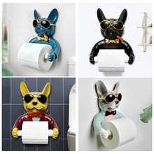 Load image into Gallery viewer, Thug-Life Dog Toilet Paper Holder
