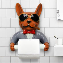 Load image into Gallery viewer, Thug-Life Dog Toilet Paper Holder
