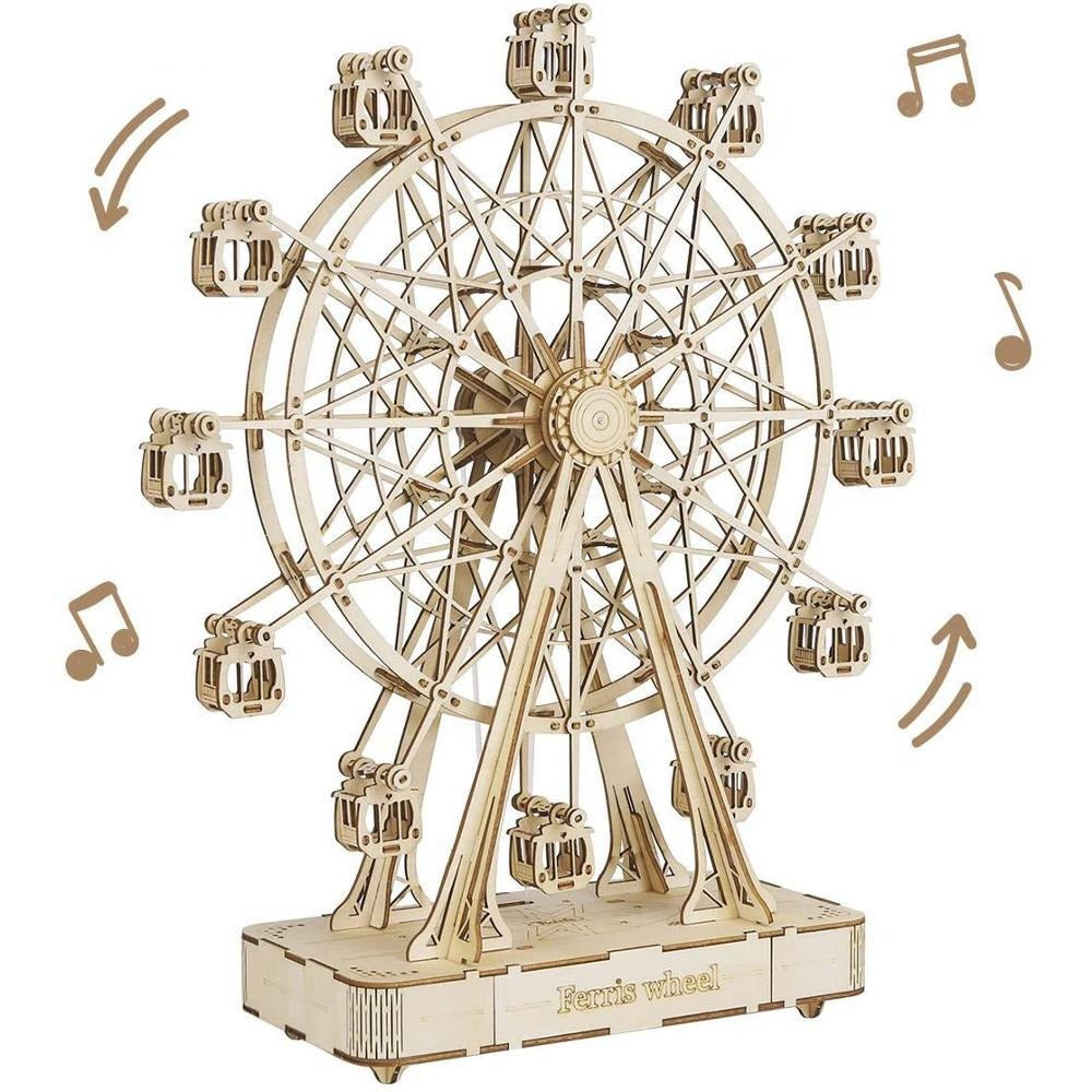 Robotime Wooden Music Ferris Wheel