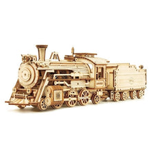 Load image into Gallery viewer, Robotime Wooden Movable Train
