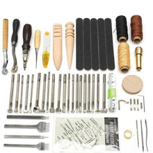 Load image into Gallery viewer, Professional Leather Craft Tools Kit
