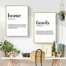Load image into Gallery viewer, Minimalist Home Love Family
