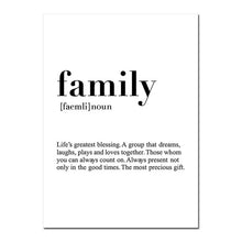 Load image into Gallery viewer, Minimalist Home Love Family
