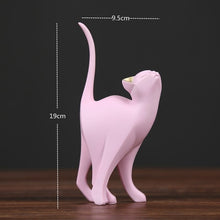 Load image into Gallery viewer, Abstract Pink Cat
