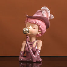 Load image into Gallery viewer, Bubble Gum Elegant Woman
