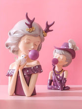 Load image into Gallery viewer, Bubble Gum Elegant Woman
