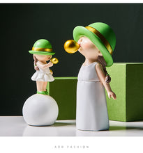 Load image into Gallery viewer, Cute Boy &amp; Girl Statue
