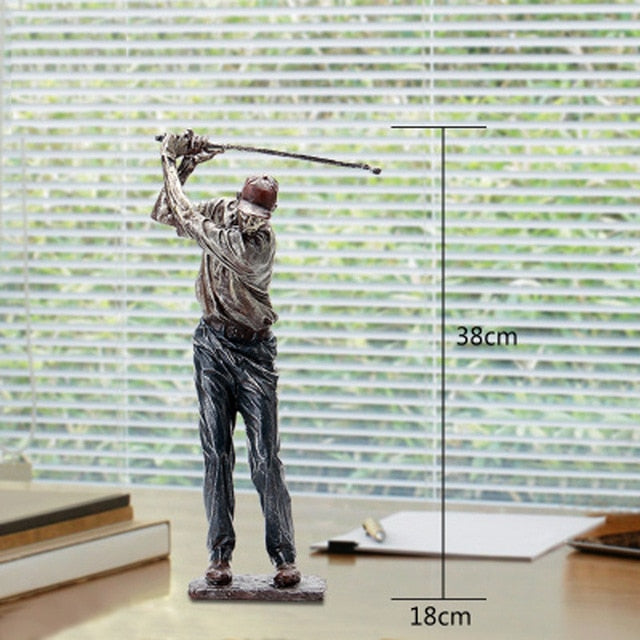 Retro Golf Statue