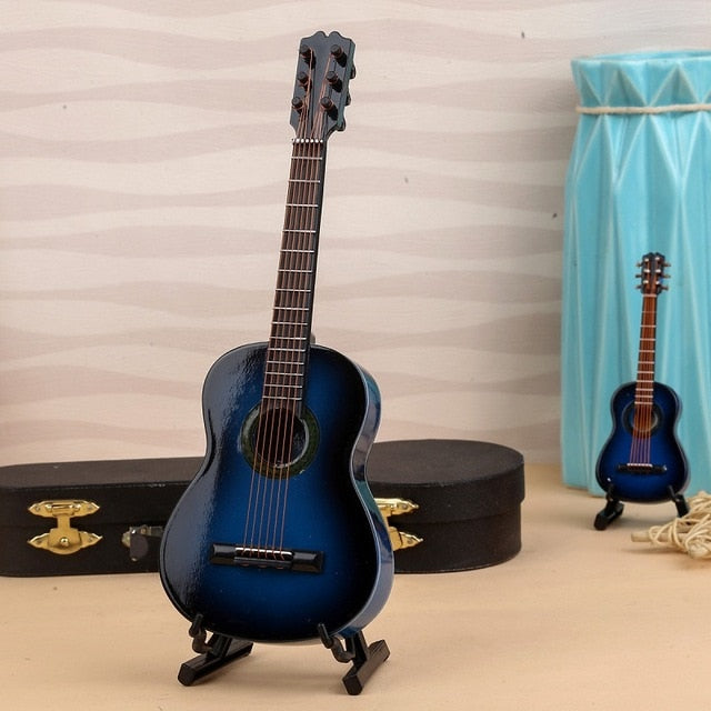Mini Guitar Wooden Miniature