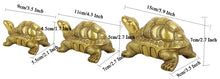 Load image into Gallery viewer, Brass Turtle Statue
