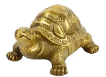 Load image into Gallery viewer, Brass Turtle Statue
