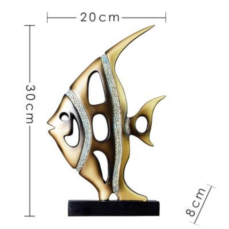 Golden Fish Figurine
