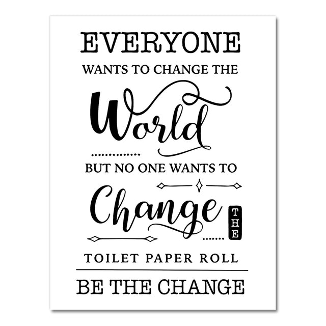 Please Change Toilet Paper Roll