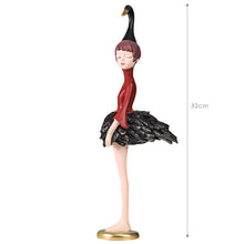 Load image into Gallery viewer, Swan Girl Figurines
