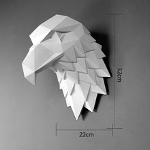 Load image into Gallery viewer, Geometric Eagle Head Statue
