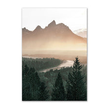 Load image into Gallery viewer, Misty Forest Scenery
