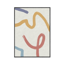 Load image into Gallery viewer, Abstract Colorful Line Print
