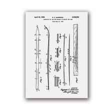 Load image into Gallery viewer, Ski Snowboard Patent Poster
