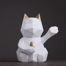 Load image into Gallery viewer, Greeting Geometric Cat
