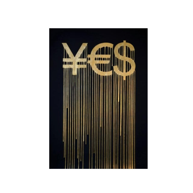 YES in Currency Sign