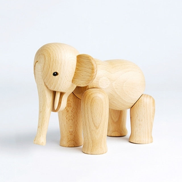 Wooden Elephant Ornament