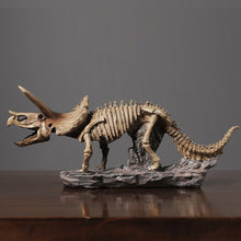 Load image into Gallery viewer, Triceratops Fossil Statue
