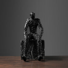 Load image into Gallery viewer, Abstract Mosaic Human Statue
