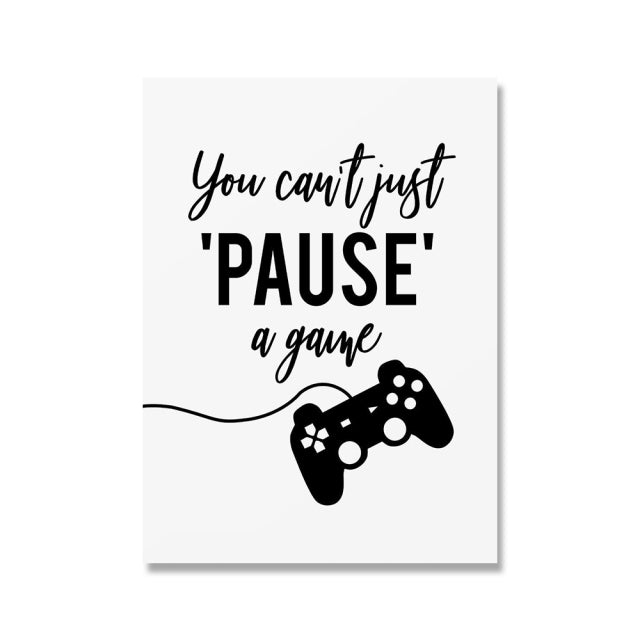 Pause A Game Quote