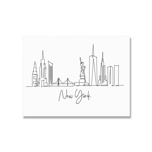 New York In One Line