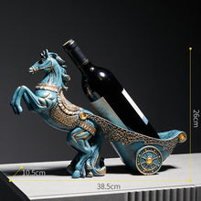 Load image into Gallery viewer, Ancient Horse Wine Rack

