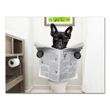 Load image into Gallery viewer, Dogs Reading Newspaper

