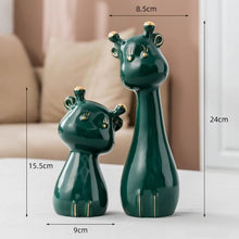 Load image into Gallery viewer, Ceramic Animals Couple &amp; Family
