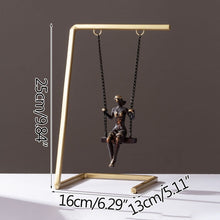 Load image into Gallery viewer, Metal Swing Couple
