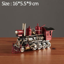 Load image into Gallery viewer, Retro Steam Train Figurines
