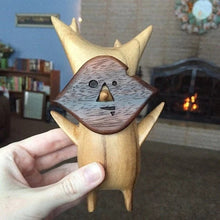 Load image into Gallery viewer, Wooden Korok Statue
