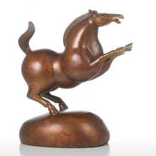 Load image into Gallery viewer, Copper Plump Horse Figurine
