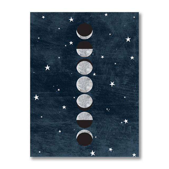 Moon Cycle Print