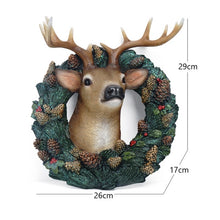 Load image into Gallery viewer, Christmas Deer Head Statue
