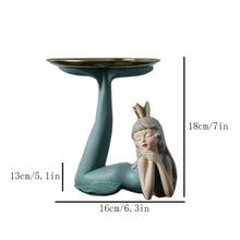 Load image into Gallery viewer, Dolphin &amp; Mermaid Figurine
