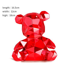 Load image into Gallery viewer, Electroplating Geometric Bear Sculpture
