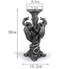 Load image into Gallery viewer, Dragon Figurine Candles Holder
